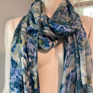 *NWOT* Talbots Floral Print Scarf
